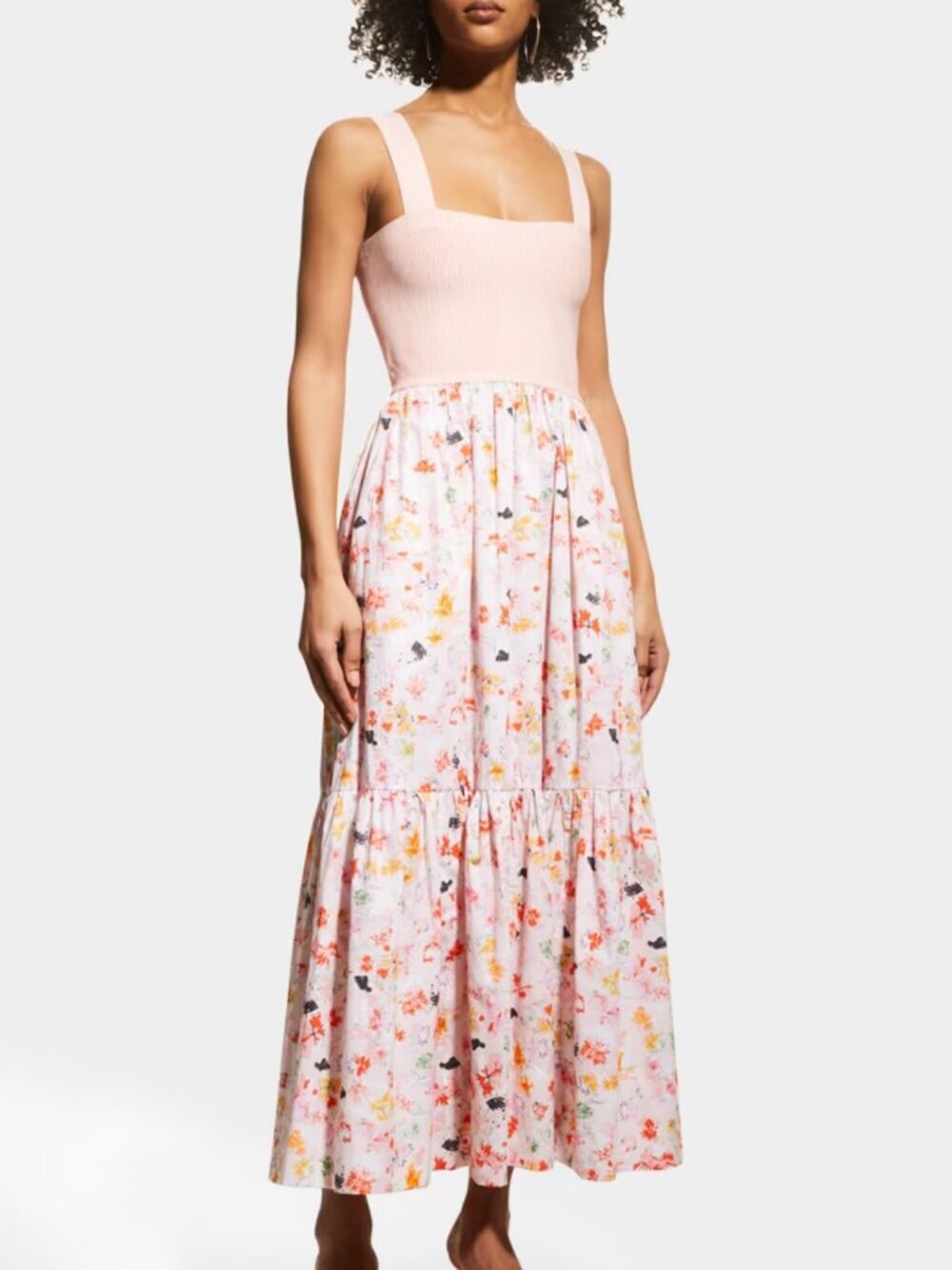 Tanya Taylor Gianna Floral Maxi Dress